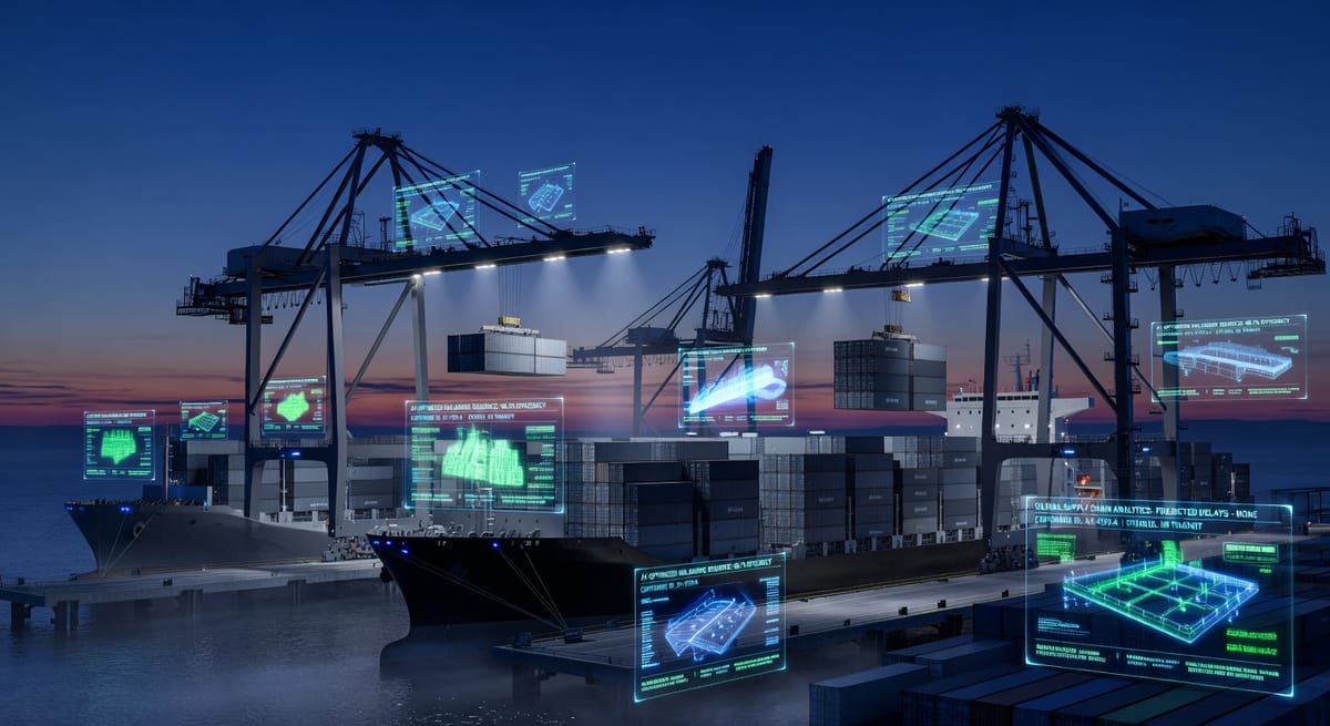 Douane in Havenlogistiek: De Rol van Data, Digitale Transformatie en AI