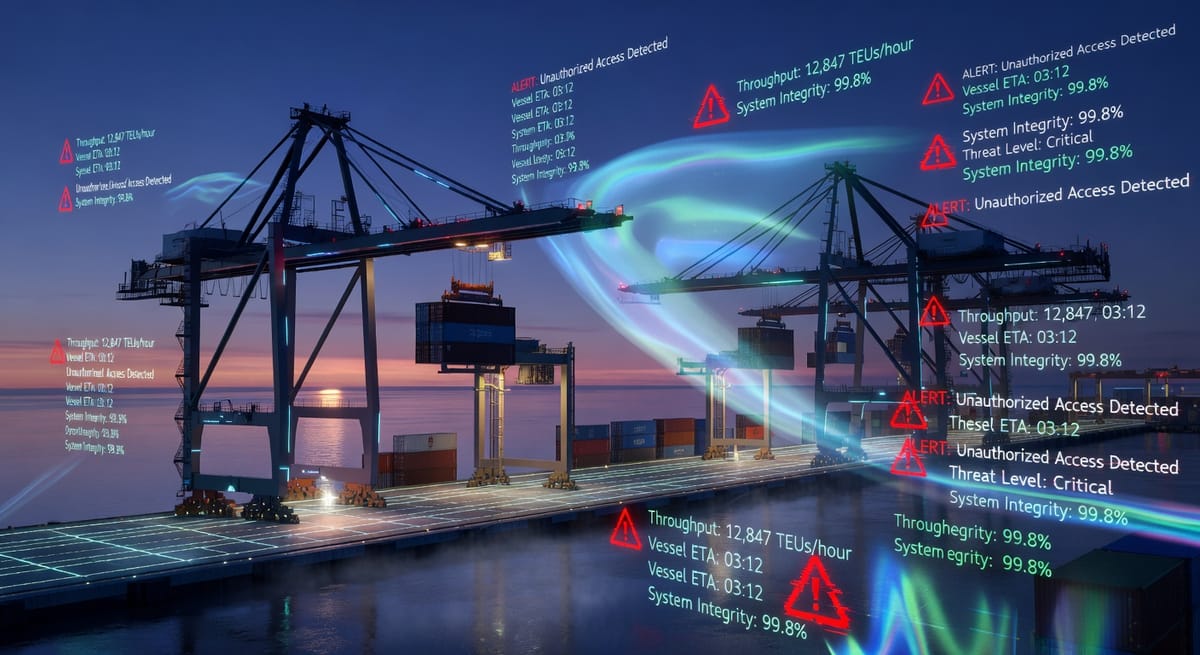 Online Beveiliging in Havenlogistiek: De Rol van Data, Digitale Transformatie en AI