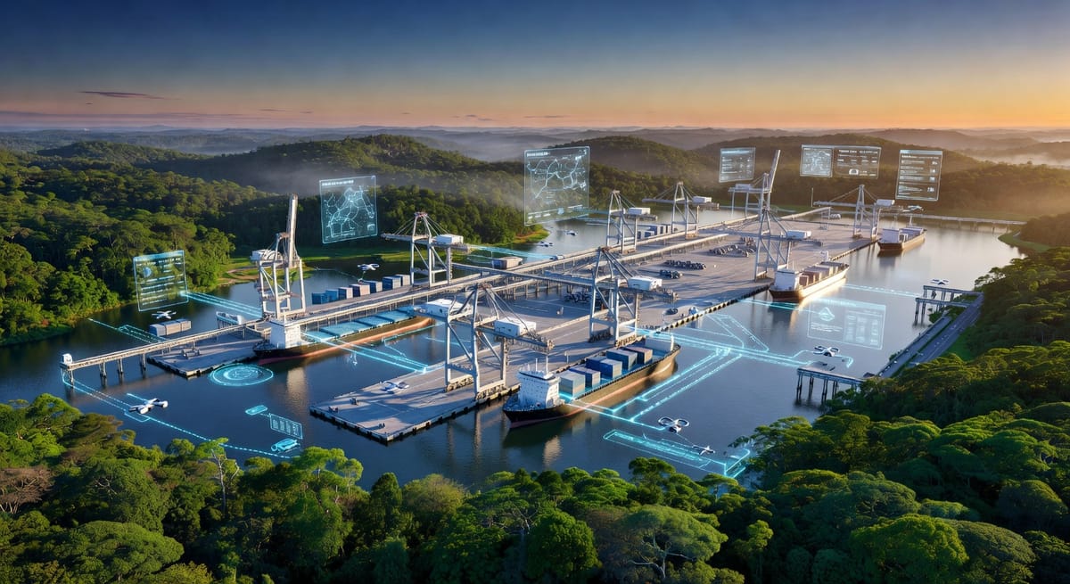 Bomen in Havenlogistiek: De Rol van Data, Digitale Transformatie en AI