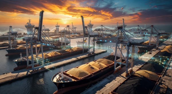 Droge Bulk in Havenlogistiek: De Rol van Data, Digitale Transformatie en AI